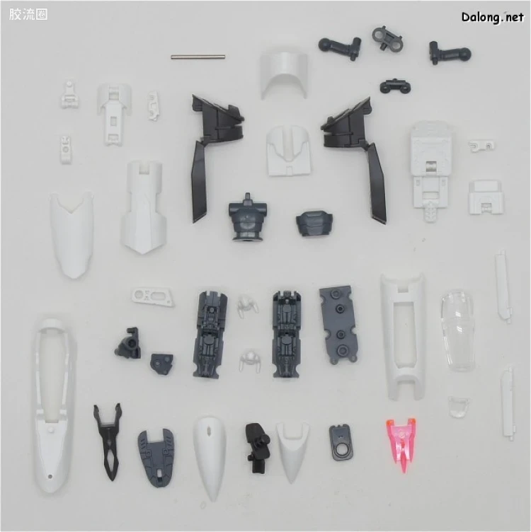 万代超时空要塞系列拼装模型 1比72 VF-31J 齐格弗里德(疾风机) - 图片